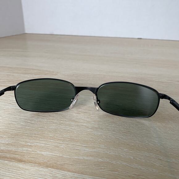 Ray-Ban Sleek RB3162 006 Black Rectangle Eyeglasses Frames Only 52-19 - Picture 6 of 8